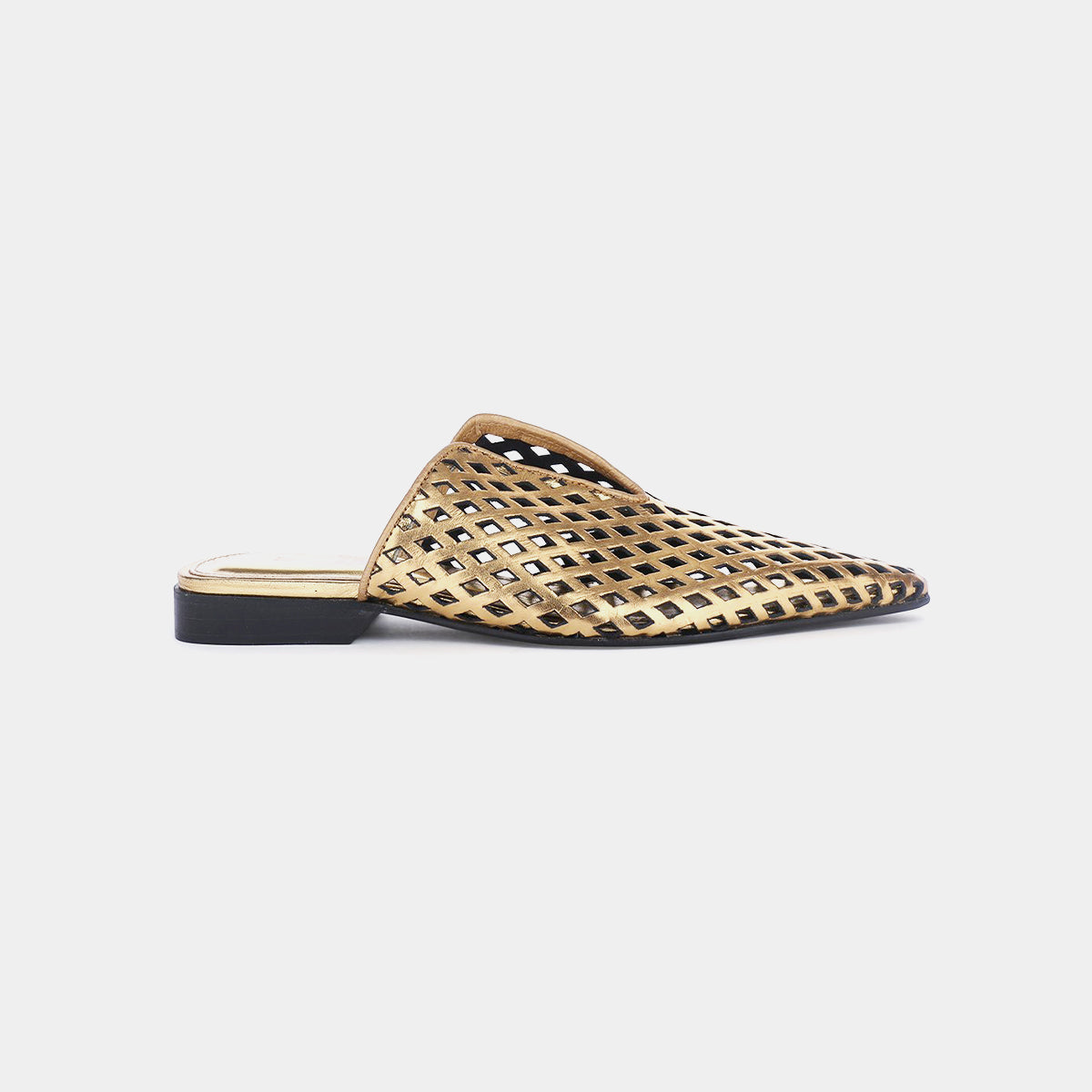 GOLDEN ELLA MULES