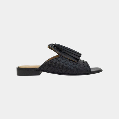 LEATHER MATTEO FLATS