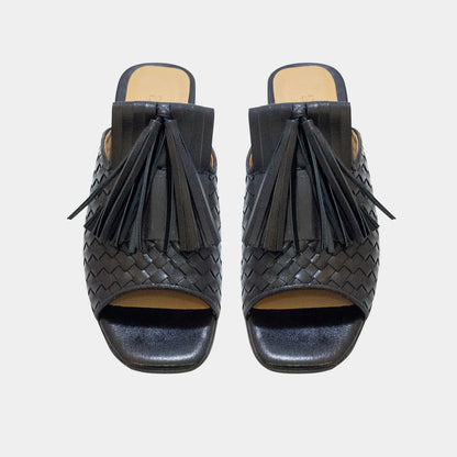LEATHER MATTEO FLATS