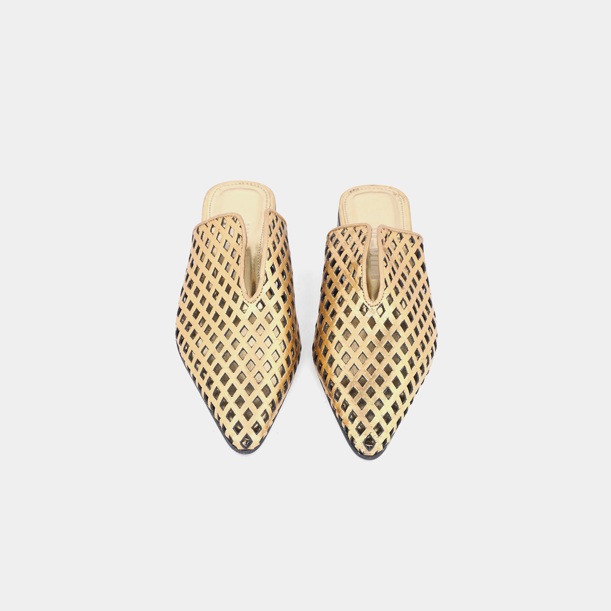 GOLDEN ELLA MULES